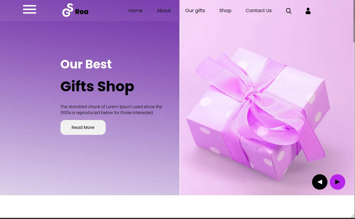 Rea – 免费的Bootstrap 4 HTML5着陆页模板