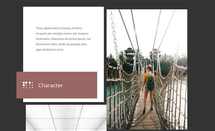 Character – 免费HTML5个人博客网站模板