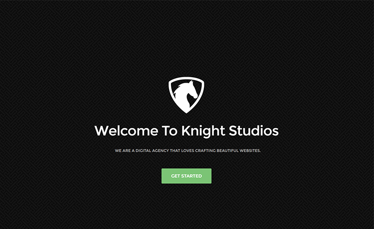 Knight – 免费单页多用途响应式Bootstrap模板