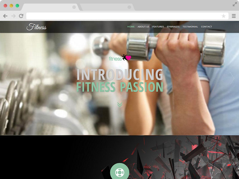 Fitness – Gym Website 响应式模板带 Bootstrap